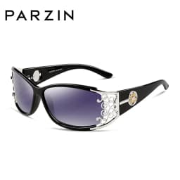 PARZIN Luxury Sunglasses Women Brand Designer Vintage Polarized Ladies Sun Glasses Hollow Lace Female Driving Goggles Shades