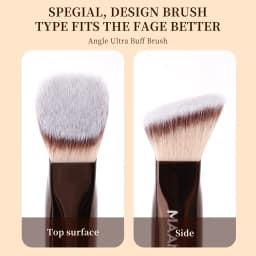 MAANGE 28pcs Makeup Brushes Set Gift Box Double Head Foundation Brush Concealer Brush Powder Brush Blending Eyeshadow Brushes