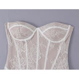 Sexy Women Lace Strapless Bodycon Party Mini Dresses