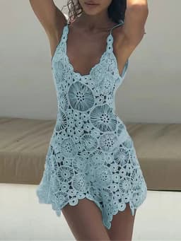 Sexy Backless White Summer Dress Women Vacation Beach Club Party Dress Woman See Through Bodycon Short Evening Dresses Vestidos