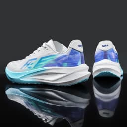 Men's Carbon Fiber Board Running Shoes, Professional Marathon Women's Lightweight and Breathable Chunta Sports Shoes