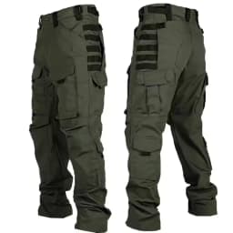 Tactical Pants Men Multi-Pocket Outdoor Cargo Pants Military Combat Trousers Men's Wear-Resistant Hiking Work Trousers Male