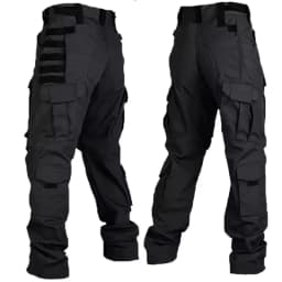 Tactical Pants Men Multi-Pocket Outdoor Cargo Pants Military Combat Trousers Men's Wear-Resistant Hiking Work Trousers Male
