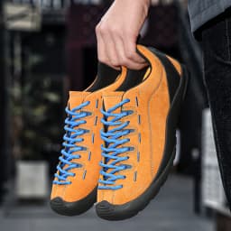 Outdoor Men's Hiking Shoes British-Style Leather Low-Cut Sneakers Comfortable Couple Hiking Travel Multifunctional Casual Shoes