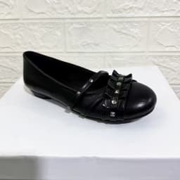 Flat Shoes Woman 2026 Spring New Shallow Mouth Flat Bottom Loafers Women's Rivet Leather Shoes Women's Flats and Loafers
