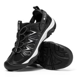 FitVille Men's Sandals Wide Closed Hiking Sandal Arch Support Plantar Fasciitis Quick-dry Non-Slip Summer Beach Shoes for Men