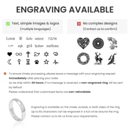 Custom Engrave Real Pure 925 Sterling Silver Rings For Women And Men Simple Couple Ring Smooth Wedding Band For Lovers Jewelry
