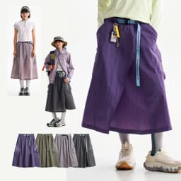 Women Outdoor Fashion Hiking Lightweight Quick Dry Sport Skirt Sweet Girl Streetwear Loose Casual Y2k Cargo Skirts Pants