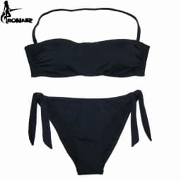 EONAR Bandeau Bikinis Women Swimsuit Push Up Brazilian Bikini Set Swimwear Female Bathing Suits Maillot De Bain Swimming