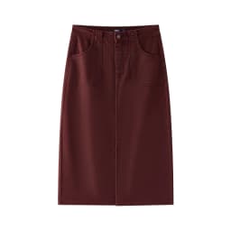 Semir Women Skirt Denim Slit Straight Long Slim Retro Street Style Autumn Bottoms Comfortable Urban Daily Wear 2026