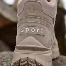 Men's High-Top Large-Size Fashionable Outdoor Hiking Boots, with Comfortable Lining, Flexible and Thick Sole, Excellent Grip, Suitable for Outdoor Hiking, Trekking, Camping, and Other Activities
