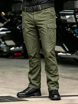 Men's Stretch Tactical Pants, Water Resistant Ripstop Cargo Pants, Lightweight EDC Hiking Work Pants, Ships from US