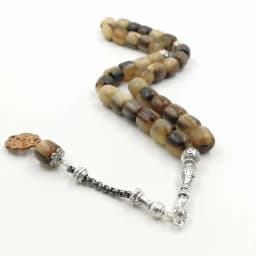 Natural ox horn Tasbih Men 33 prayer beads rosary Muslim rosary arabic misbaha turkish islamic Collection level bracelet