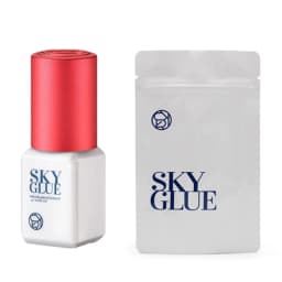 5 Bottles Original Korea Sky S+ Plus Type Glue for Eyelash Extensions Supplies 5ml Sky Red Cap Makeup Tools Sealed Bag Wholesale