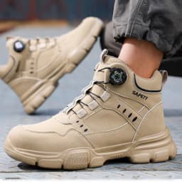 Halloween Waterproof Men's Safety Shoes Comfort Work Sneakers Shoes Indestructible Puncture Proof Light Outdoor Work Boots Men