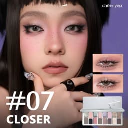 Cheeryep Qianyan Eyeshadow Palette, Multi-Finish & Anti-Fallout Formula, Silky Application, Neutral Base Tones, Professional-Gra