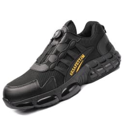 Wear Resistant Men's Safety Boots Soft Work Sneakers Anti Impact Anti Piercing Fashion Comfort Outdoor Men's Shoes