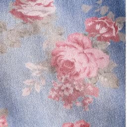 Vintage Washed Floral Print Denim Overalls For Women Adjustable Strap Wide Leg Elegant Daily Fashion Jumpsuit
