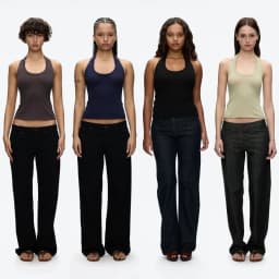 Tank Halter Neck Camisole High Elasticity Slim Fit Backless Top U-Neck Halter Backless Slim Fit Camisole Versatile Outerwear Base Shirt Spicy Girl Style Sleeveless Top