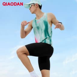 QIAODAN FEIYING PB6.0 Men Half Elastic Fitness Shorts 2026 Summer Breathable Tight Fit Sport Pants Men's Clothing QZBZK3261031R