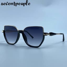 Oversized Sexy Cat Eye Sunglasses Women Big Frame 2026 Luxury Brand Classic Polygon Sun Glasses for Ladies Retro Shades UV400