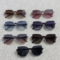 Oversized Sexy Cat Eye Sunglasses Women Big Frame 2026 Luxury Brand Classic Polygon Sun Glasses for Ladies Retro Shades UV400