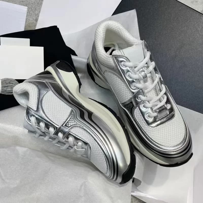 High quality unisex flat sports shoes, casual women's shoes, lace patterns, running shoes, luxurious casual patchwork shoes