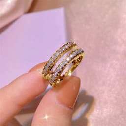 Lnngy Certified Round Cut Moissanite Halo Engagement Ring for Women Sparkling Lab Diamond Wedding Band Jewelry Gift
