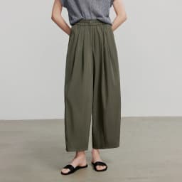 TOYOUTH Women Pants 2026 Summer New Lazy Relaxed Lightweight Casual Pants Cotton Crepe Texture Pleated Yamamoto Pants