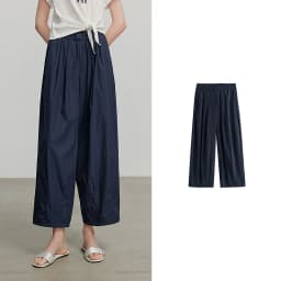 TOYOUTH Women Pants 2026 Summer New Lazy Relaxed Lightweight Casual Pants Cotton Crepe Texture Pleated Yamamoto Pants