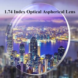 HD Prescription Lens 1.56/1.61/1.67/1.74 Thin Aspherical Resin Optical Myopia Lenes Super-tough MR-8 Series 4 Heavy Hardness