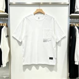 Japan Tokyo NBHD Pockets Print Label T Shirt Men Women High Quality Black Gray White Loose Short Sleeve Cotton T-shirts Tops Tee