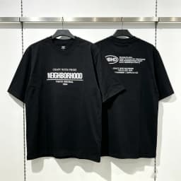 Japan Tokyo NBHD Pockets Print Label T Shirt Men Women High Quality Black Gray White Loose Short Sleeve Cotton T-shirts Tops Tee