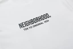 Japan Tokyo NBHD Pockets Print Label T Shirt Men Women High Quality Black Gray White Loose Short Sleeve Cotton T-shirts Tops Tee
