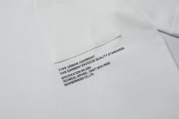 Japan Tokyo NBHD Pockets Print Label T Shirt Men Women High Quality Black Gray White Loose Short Sleeve Cotton T-shirts Tops Tee