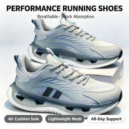 Men's Marathon Running Shoes Carbon Plate Air Cushion Breathable Nonskid Lightweight Athletic Walking Sneakers Free Shipping