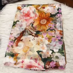 2016 Winter Fashion Women's Scarf Hot Sale Mulberry Silk Scarves Shawl Female Long Silk Scarf Blue and Coffee 180*110cm