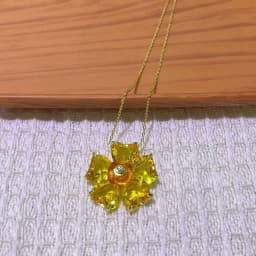 Su Flower Necklace Pink Yellow Fine Gifts for Women Y-shaped Necklace Adjustable High-Quality Fine Crystal Zircon Jewelry