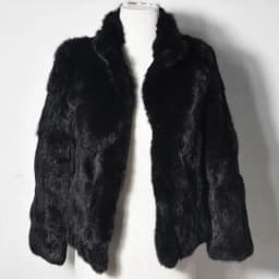 Natural Rabbit Fur Coat Women Winter Jacket Real Leather And Fur Bolero Women's Clothing Female Outerwears With 2025 Black Cold