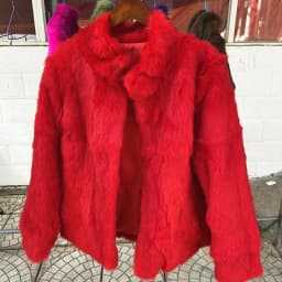 Natural Rabbit Fur Coat Women Winter Jacket Real Leather And Fur Bolero Women's Clothing Female Outerwears With 2025 Black Cold