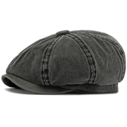 HT5112 Mens Berets Women Retro Washed Cotton Octagonal Beret Hat Male Female Ivy Flat Cap Spring Autumn Adjustable Beret Capens
