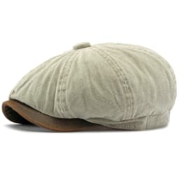 HT5112 Mens Berets Women Retro Washed Cotton Octagonal Beret Hat Male Female Ivy Flat Cap Spring Autumn Adjustable Beret Capens