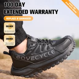 Fashion Work Safety Shoes Men Work Sneakers Anti-smash Anti-Puncture Indestructible Shoes Security Boots Non-slip Men Boots