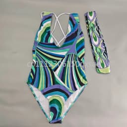 Classic Women's Headband Scarf Swimsuits with Letter Signature Logo Sexy Bikini Sets Beachwear Swimwear
