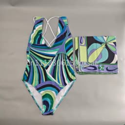 Classic Women's Headband Scarf Swimsuits with Letter Signature Logo Sexy Bikini Sets Beachwear Swimwear