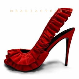 Pink silk Pleated Slingback Sandals Peep Toe Flounce Stiletto Women's Sandals Side Air Elegant Thin High Heels Runway Shoes Sexy
