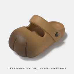 New Cat Paw Mary Jane Shoes Women Adjustable Strap EVA Non-Slip Slipper Woman Gradient Kitten Claw Sandals Garden Mules Clogs