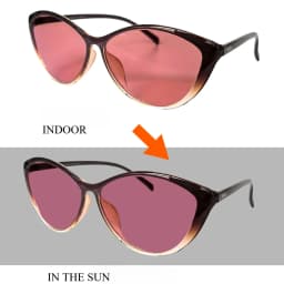 SHINU FL-41 Migraine Glasses FL41 Tinted Glasses Block 480-520nm Blue Green Light Anti Photophobia Tint Color Sunglasses Women