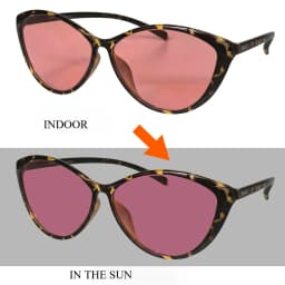 SHINU FL-41 Migraine Glasses FL41 Tinted Glasses Block 480-520nm Blue Green Light Anti Photophobia Tint Color Sunglasses Women