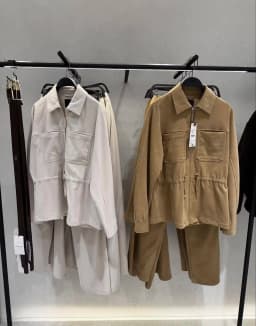 HH Female Causal Pants Suits Long Sleeves Solid Zipper Bomber Jackets+Drawstring Pants Autumn Fashion Safari Wear Khaki Set